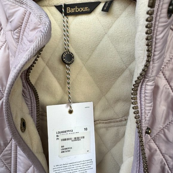 Barbour Cavalry Polarquilt Amethyst Jacket NEW - Picture 3 of 6